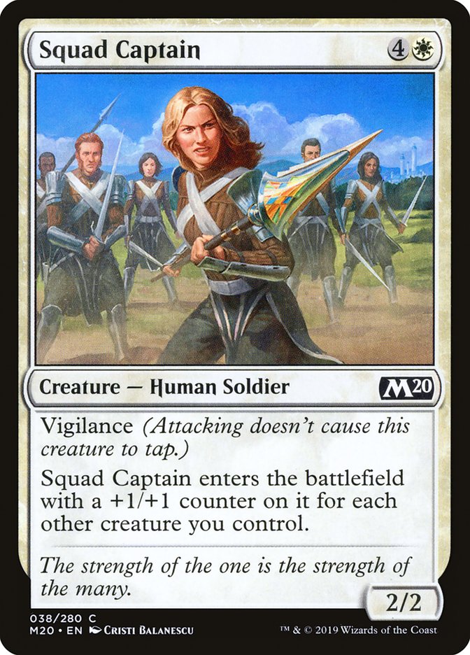 Squad Captain [Core Set 2020] | Exor Games Truro