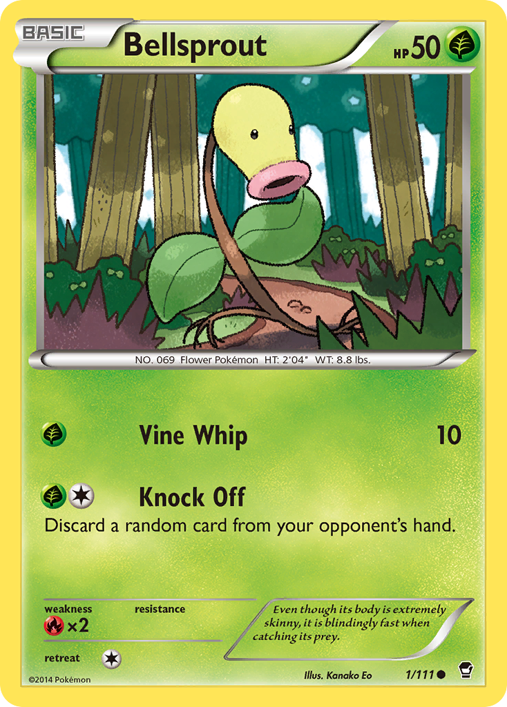 Bellsprout (1/111) [XY: Furious Fists] | Exor Games Truro