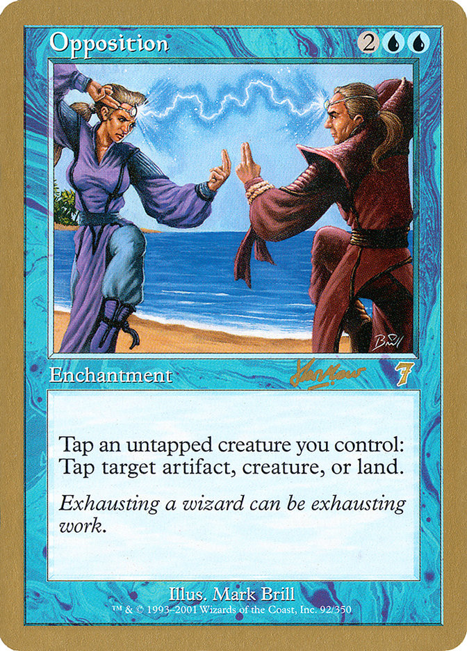 Opposition (Sim Han How) [World Championship Decks 2002] | Exor Games Truro