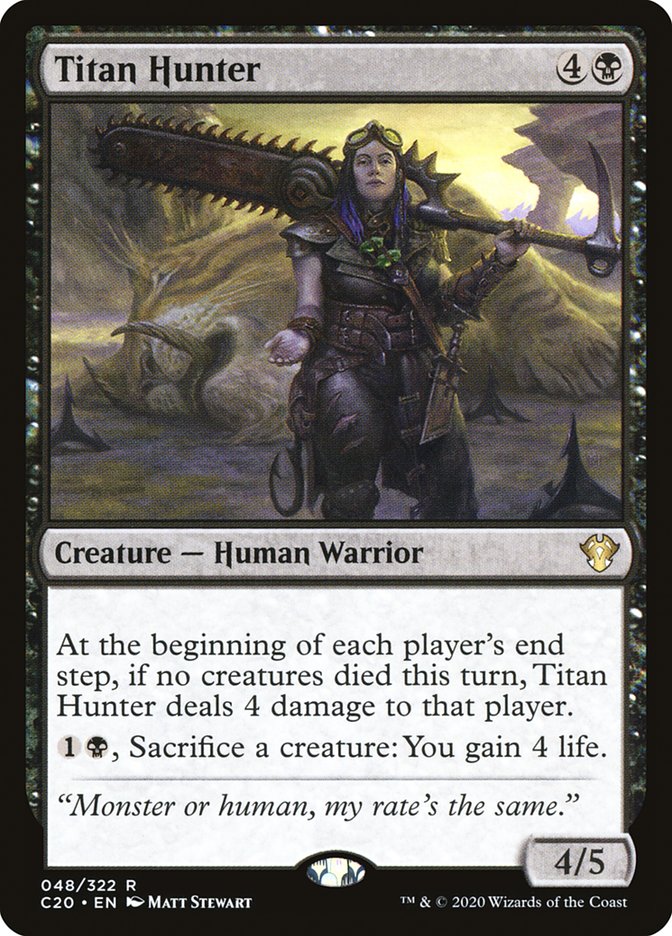 Titan Hunter [Commander 2020] | Exor Games Truro