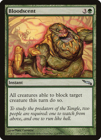 Bloodscent [Mirrodin] | Exor Games Truro