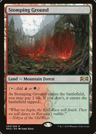 Stomping Ground [Ravnica Allegiance] | Exor Games Truro