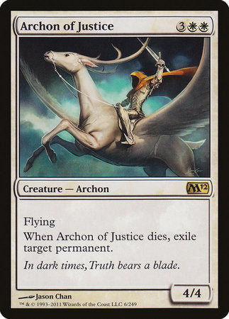 Archon of Justice [Magic 2012] | Exor Games Truro