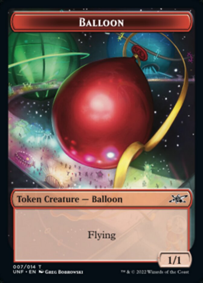 Balloon Token [Unfinity Tokens] | Exor Games Truro