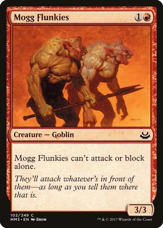 Mogg Flunkies [Modern Masters 2017] | Exor Games Truro