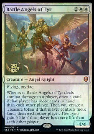 Battle Angels of Tyr [Commander Legends: Battle for Baldur's Gate Prerelease Promos] | Exor Games Truro