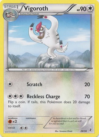 Vigoroth (28/30) [XY: Trainer Kit 1 - Bisharp] | Exor Games Truro