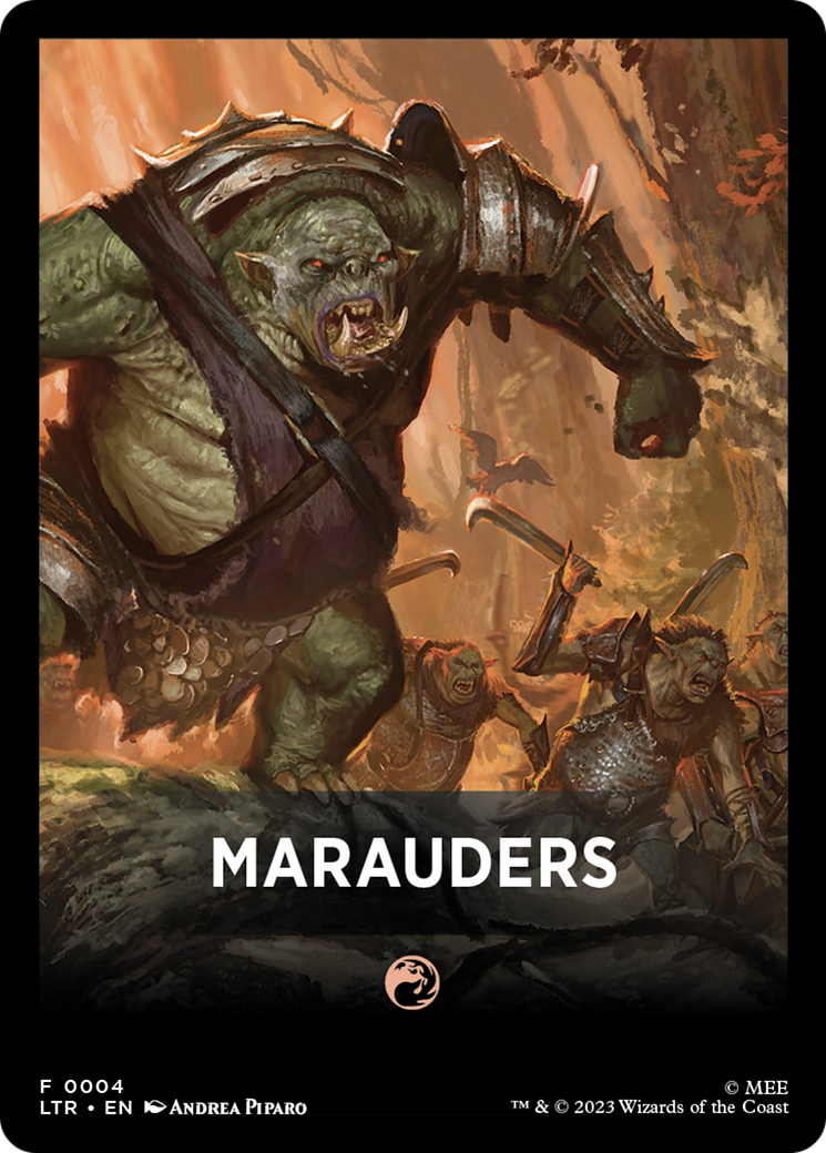 Marauders Theme Card [The Lord of the Rings: Tales of Middle-Earth Tokens] | Exor Games Truro