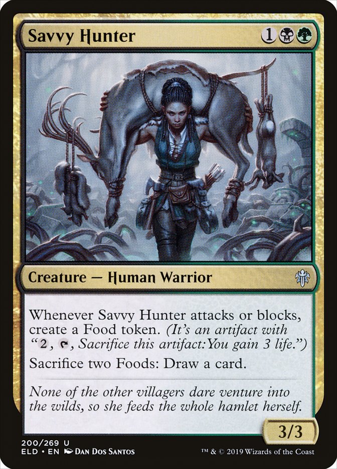 Savvy Hunter [Throne of Eldraine] | Exor Games Truro