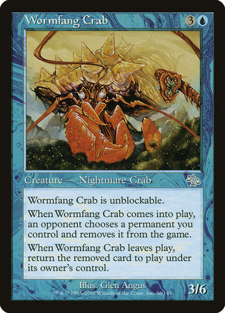 Wormfang Crab [Judgment] | Exor Games Truro