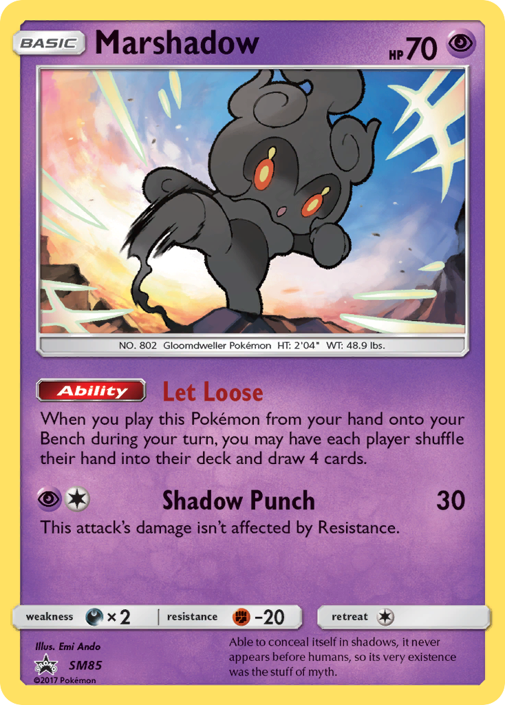 Marshadow (SM85) [Sun & Moon: Black Star Promos] | Exor Games Truro