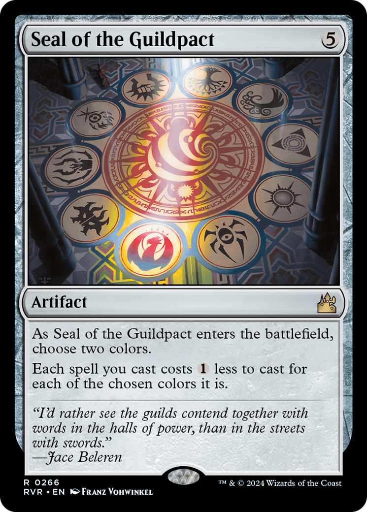 Seal of the Guildpact [Ravnica Remastered] | Exor Games Truro