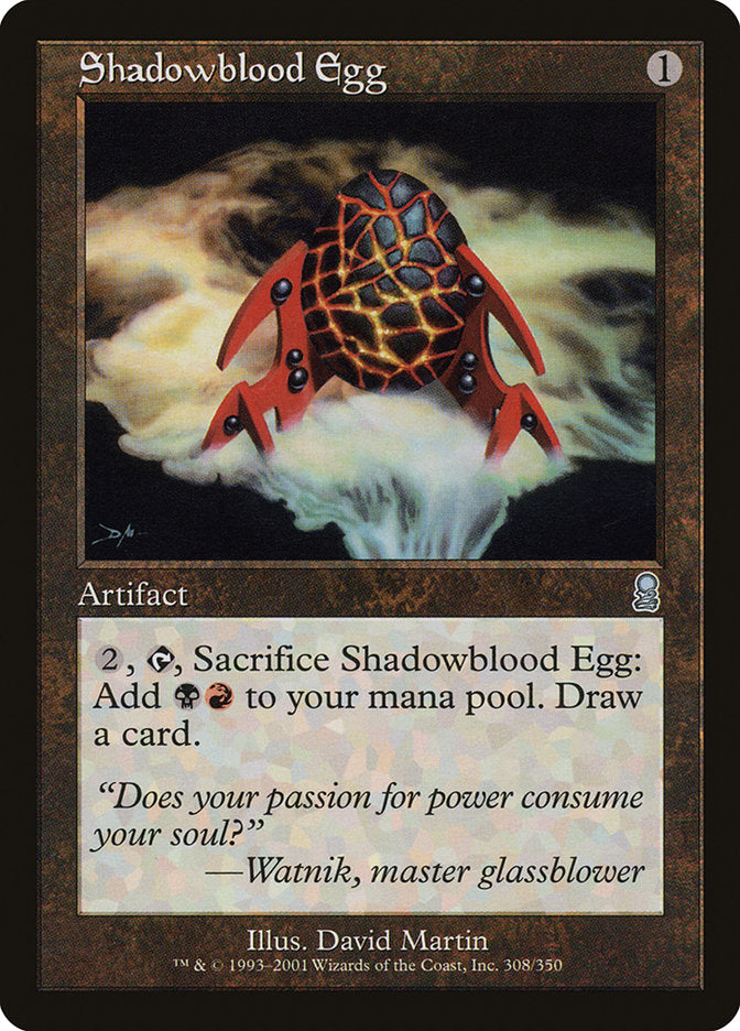 Shadowblood Egg [Odyssey] | Exor Games Truro