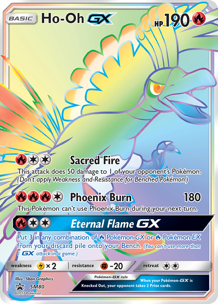 Ho-Oh GX (SM80) [Sun & Moon: Black Star Promos] | Exor Games Truro