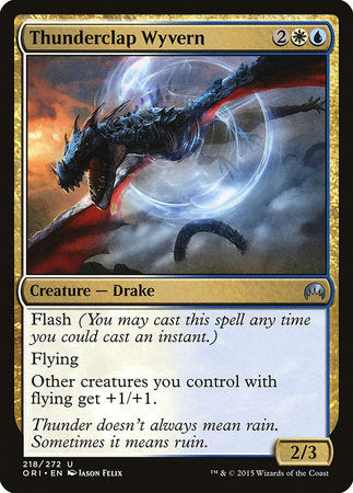 Thunderclap Wyvern [Magic Origins] | Exor Games Truro