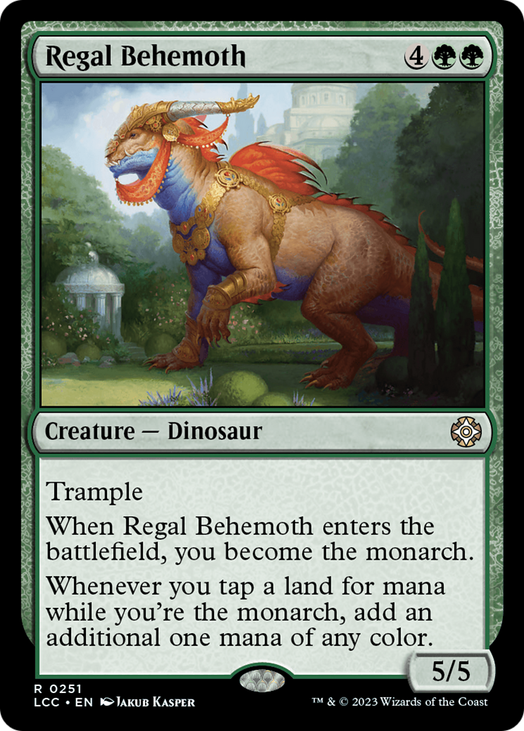 Regal Behemoth [The Lost Caverns of Ixalan Commander] | Exor Games Truro