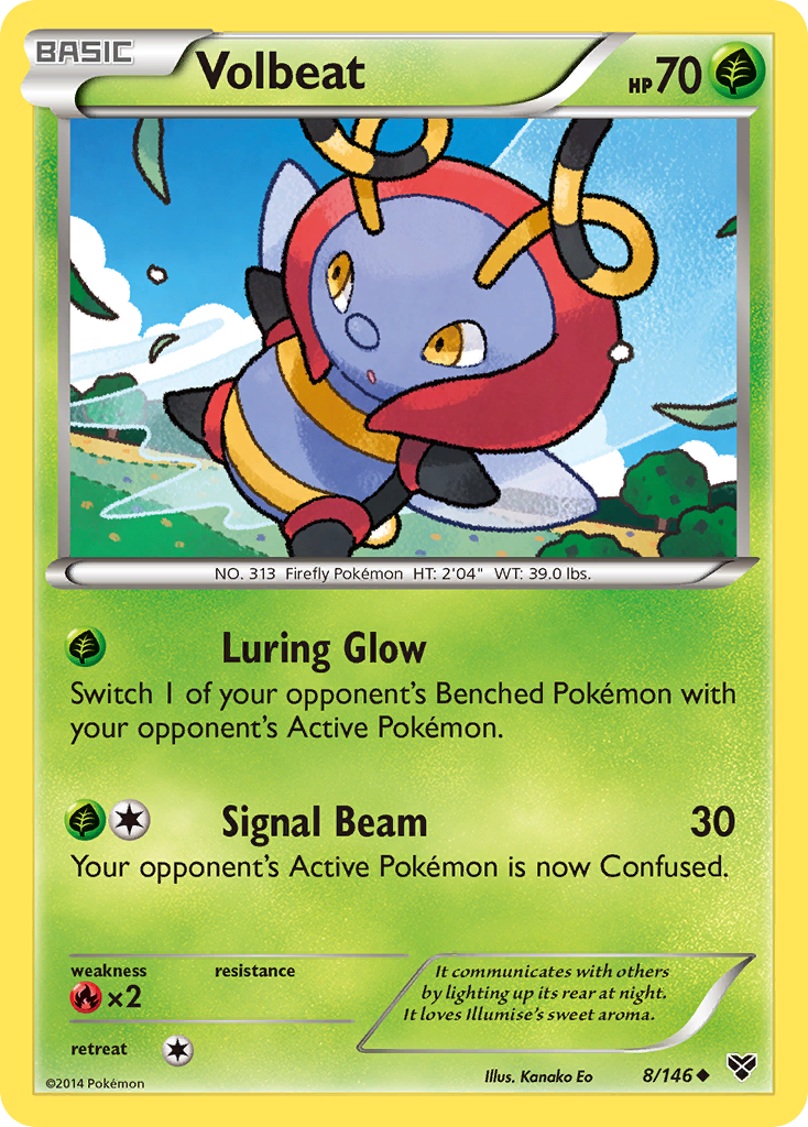 Volbeat (8/146) [XY: Base Set] | Exor Games Truro