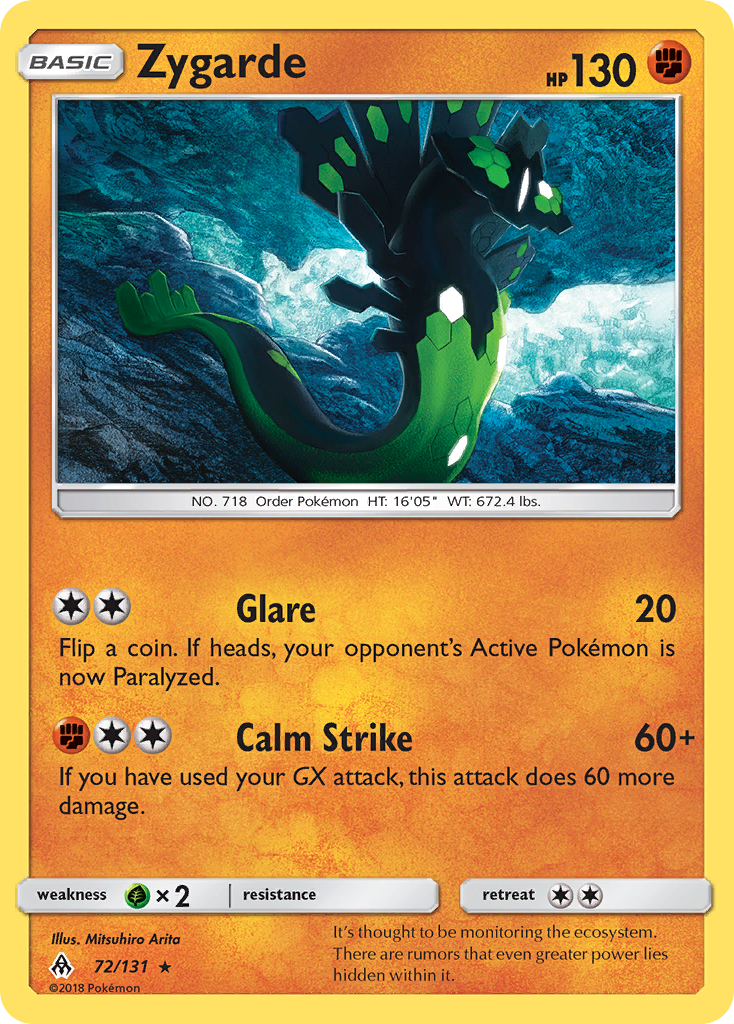 Zygarde (72/131) [Sun & Moon: Forbidden Light] | Exor Games Truro