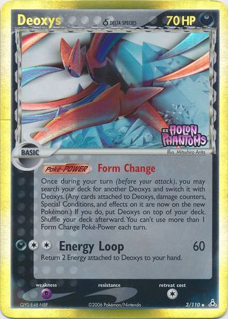 Deoxys (3/110) (Delta Species) (Stamped) [EX: Holon Phantoms] | Exor Games Truro