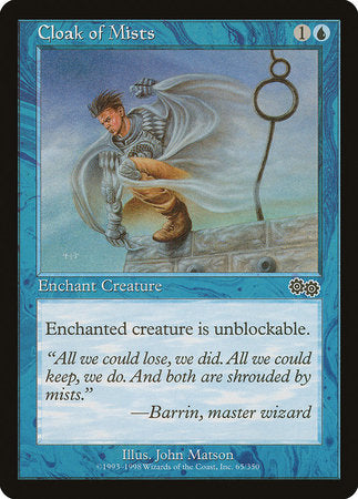Cloak of Mists [Urza's Saga] | Exor Games Truro