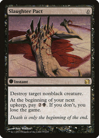 Slaughter Pact [Modern Masters] | Exor Games Truro