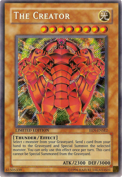The Creator [EEN-ENSE2] Secret Rare | Exor Games Truro