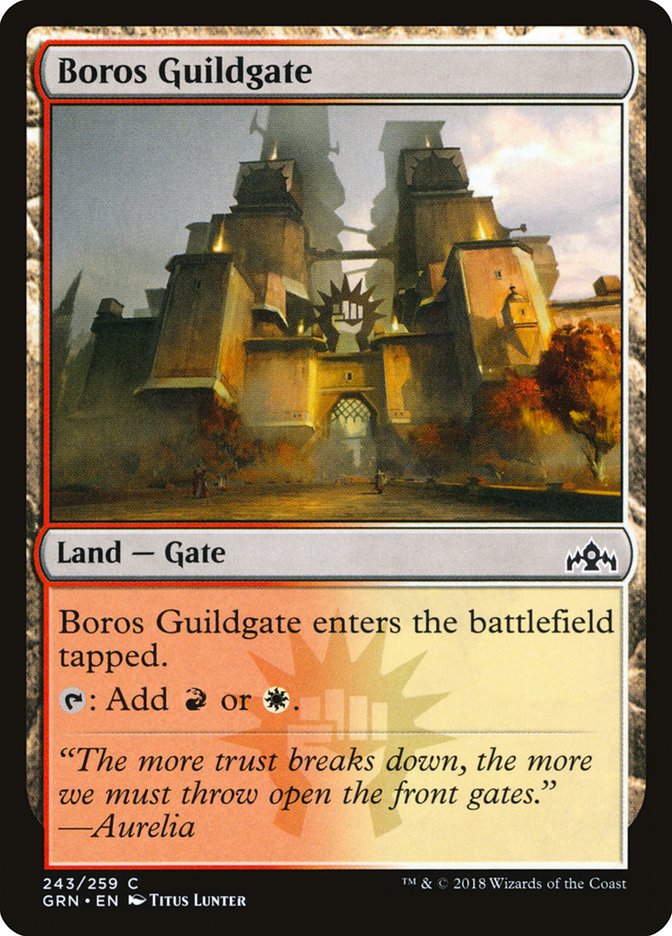 Boros Guildgate (243/259) [Guilds of Ravnica] | Exor Games Truro