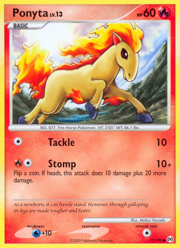 Ponyta (72/99) [Platinum: Arceus] | Exor Games Truro