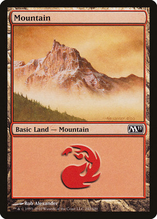 Mountain (242) [Magic 2011] | Exor Games Truro