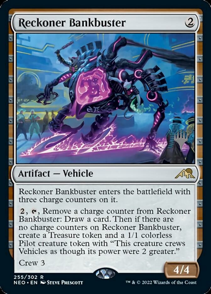 Reckoner Bankbuster (Promo Pack) [Kamigawa: Neon Dynasty Promos] | Exor Games Truro