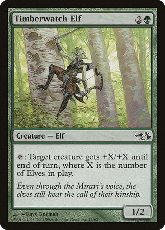 Timberwatch Elf [Duel Decks: Elves vs. Goblins] | Exor Games Truro