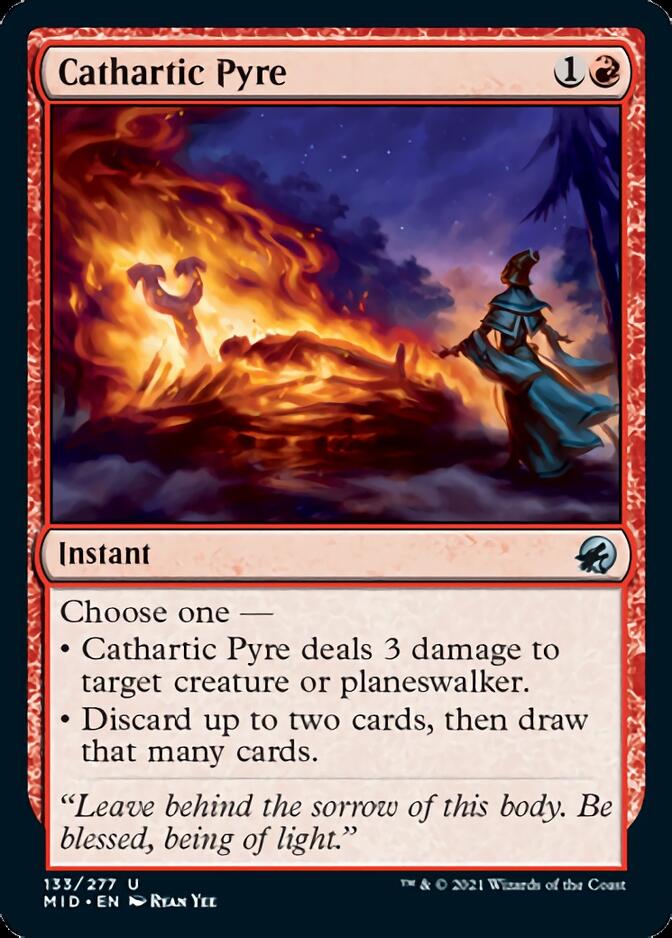 Cathartic Pyre [Innistrad: Midnight Hunt] | Exor Games Truro