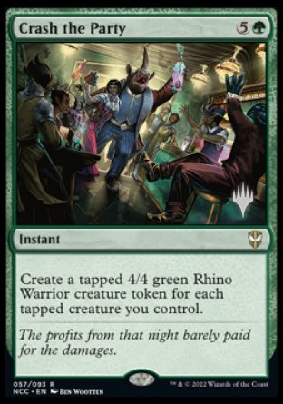 Crash the Party (Promo Pack) [Streets of New Capenna Commander Promos] | Exor Games Truro