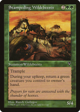 Stampeding Wildebeests [Visions] | Exor Games Truro