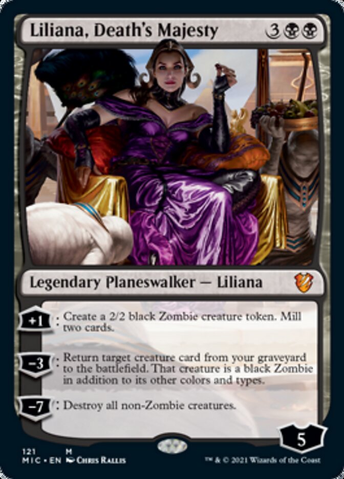 Liliana, Death's Majesty [Innistrad: Midnight Hunt Commander] | Exor Games Truro