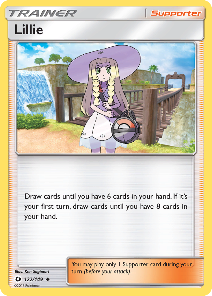 Lillie (122/149) [Sun & Moon: Base Set] | Exor Games Truro