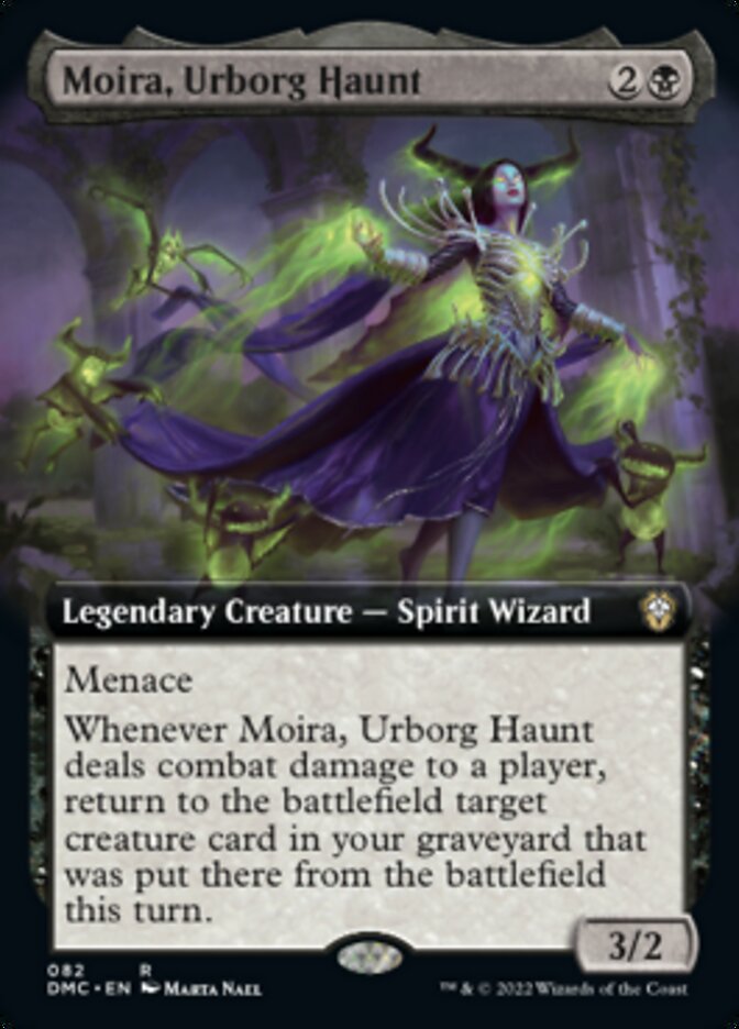 Moira, Urborg Haunt (Extended Art) [Dominaria United Commander] | Exor Games Truro