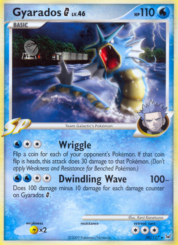 Gyarados G (30/127) [Platinum: Base Set] | Exor Games Truro