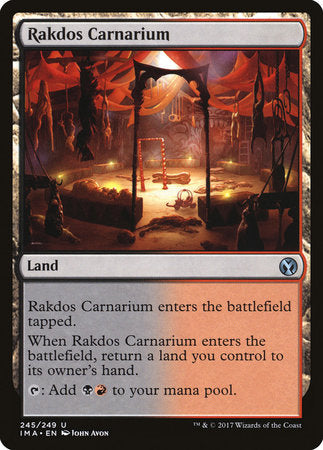 Rakdos Carnarium [Iconic Masters] | Exor Games Truro