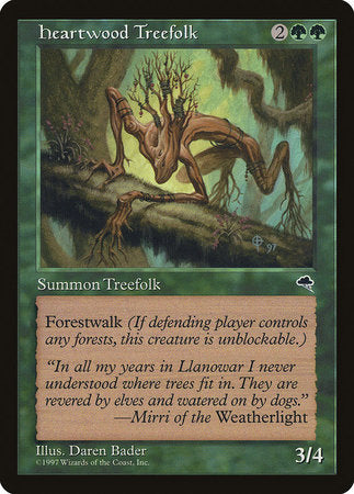 Heartwood Treefolk [Tempest] | Exor Games Truro