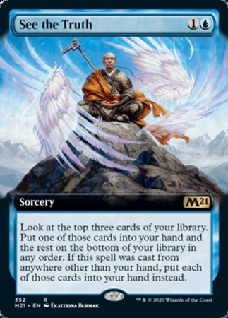 See the Truth (Extended Art) [Core Set 2021] | Exor Games Truro