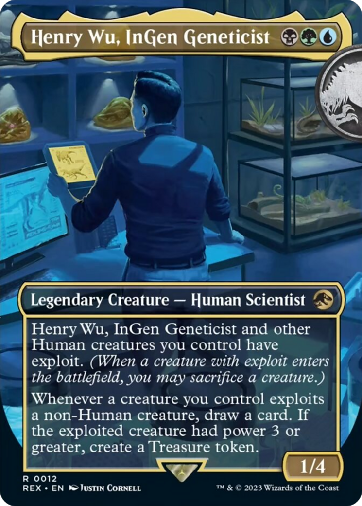 Henry Wu, InGen Geneticist (Borderless) [Jurassic World Collection] | Exor Games Truro