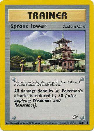 Sprout Tower (97/111) [Neo Genesis Unlimited] | Exor Games Truro