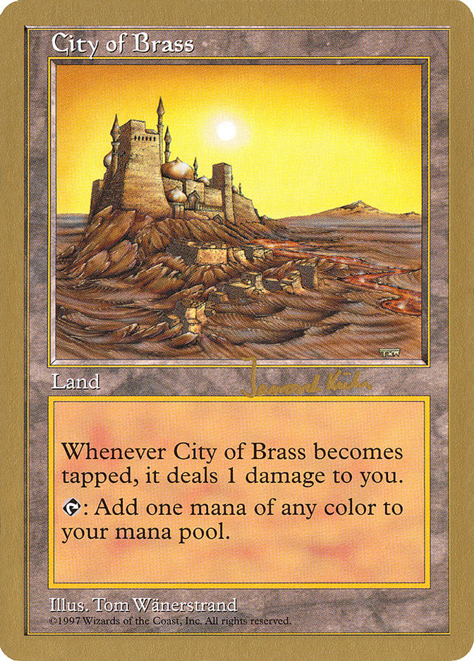 City of Brass (Janosch Kuhn) [World Championship Decks 1997] | Exor Games Truro