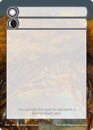 Helper Card (2/9) [Innistrad: Midnight Hunt Tokens] | Exor Games Truro