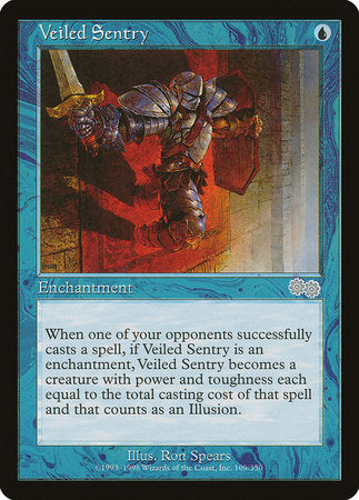 Veiled Sentry [Urza's Saga] | Exor Games Truro