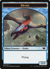 Drake // Elemental (020) Double-Sided Token [Commander 2015 Tokens] | Exor Games Truro