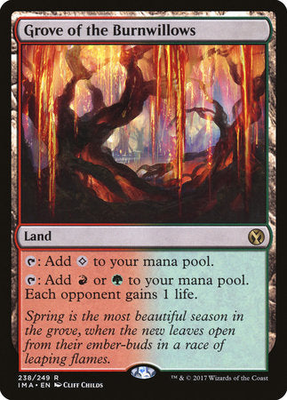 Grove of the Burnwillows [Iconic Masters] | Exor Games Truro