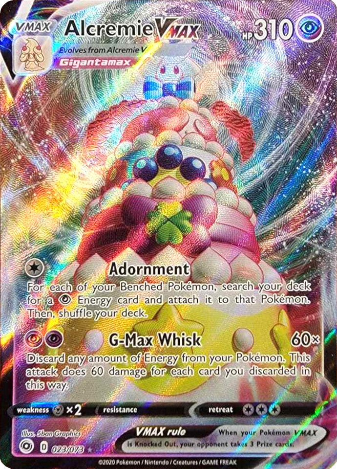 Alcremie VMAX (023/073) [Prize Pack Series One] | Exor Games Truro