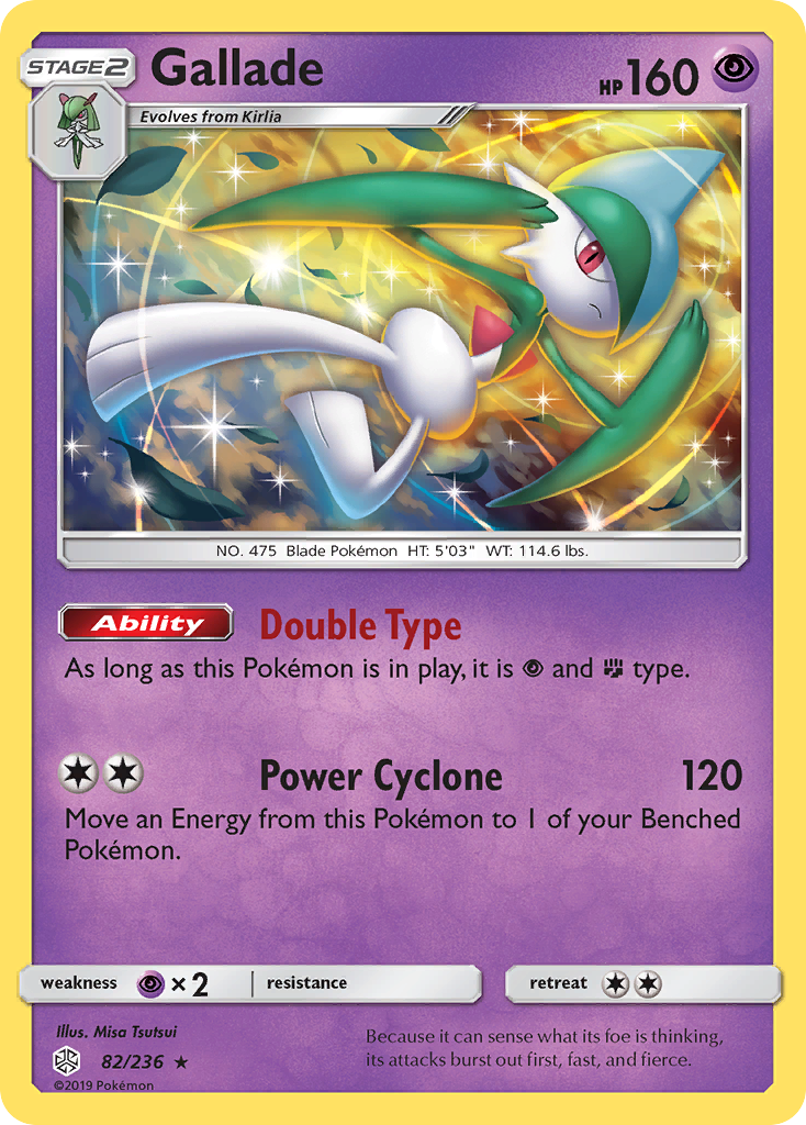 Gallade (82/236) [Sun & Moon: Cosmic Eclipse] | Exor Games Truro